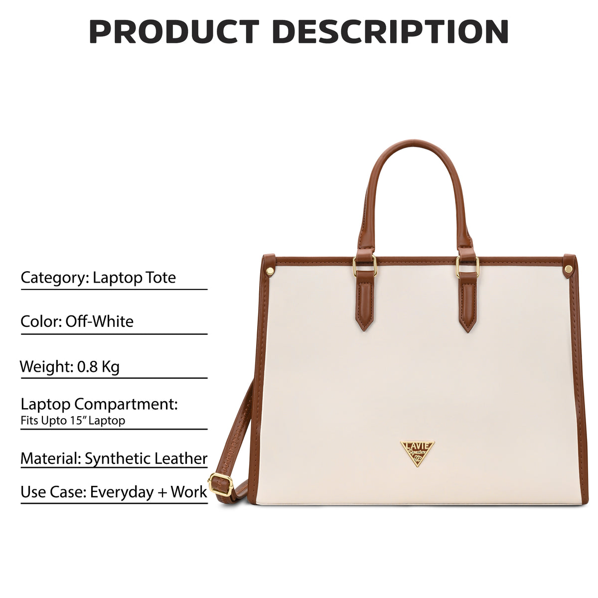 Madisson Box Tote Bag Black