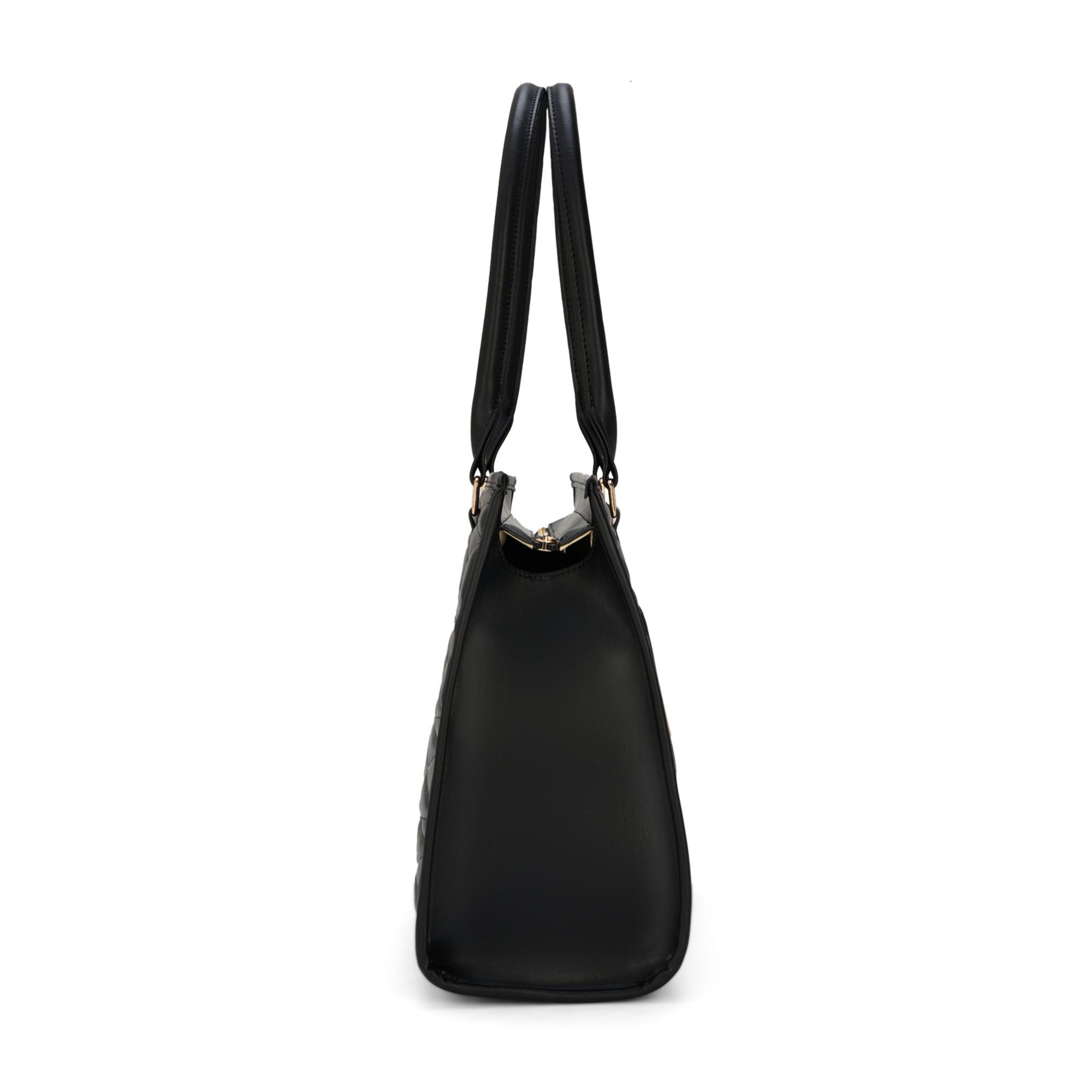 Lucie Quilted Large Box Black