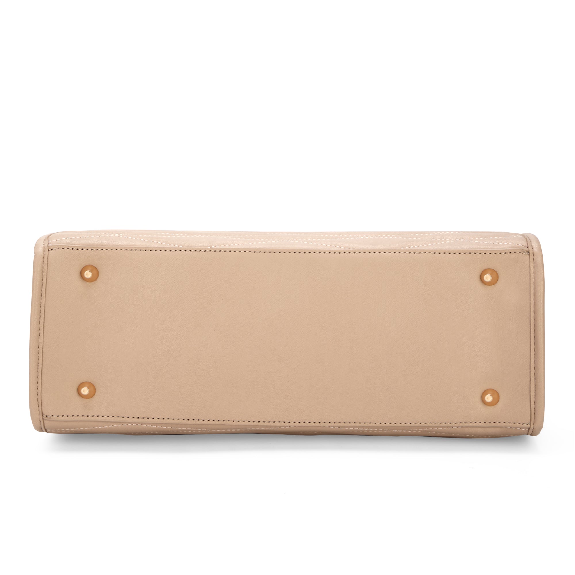 Lucie Quilted Large Box Mocha