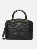 Lucie Quilted Small Satchel Bag