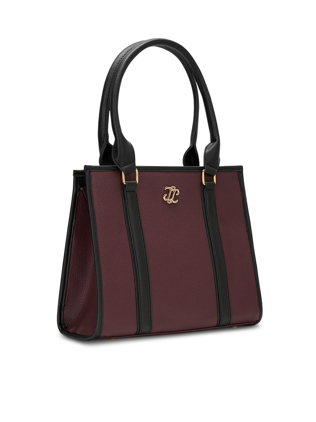 Winslet Medium Box Satchel Bag Ladies Handbag Maroon