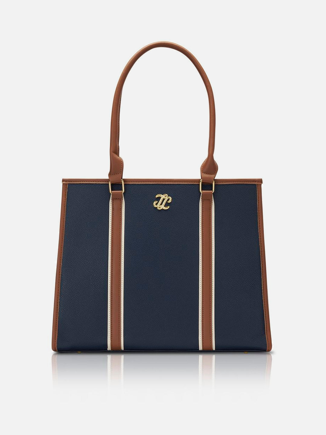 Winslet Laptop Ladies Extra Large Navy Satchel Bag