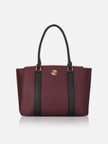 Sierra Ladies Large Maroon Tote Bag