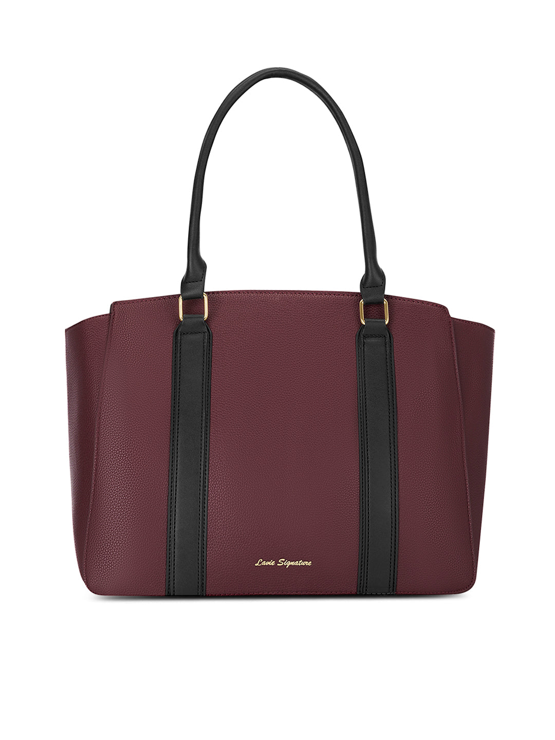 Sierra Large Tote Bag Ladies Handbag Maroon