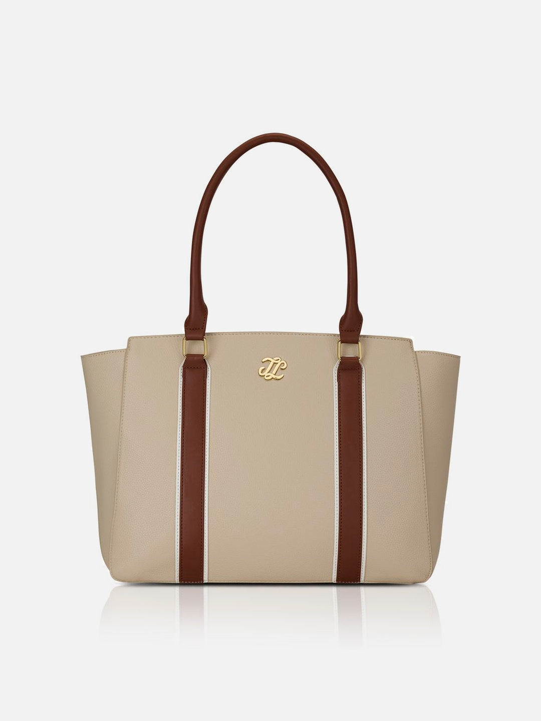 Sierra Ladies Large Beige Tote Bag