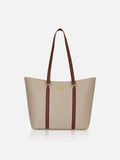 Avalon Ladies Large Beige Tote Bag