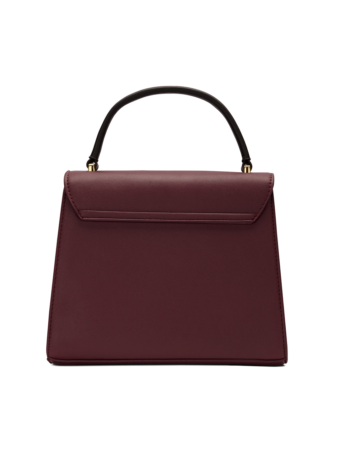 Winston Flap Satchel Bag Ladies Handbag Maroon