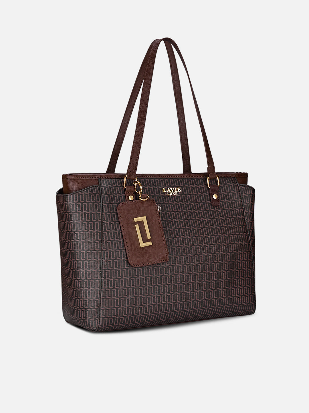 Lavie Luxe Women's Quare26 Extra Large Satchel (Black)