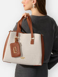 Monogram Rumi 3 Compartment Satchel Bag