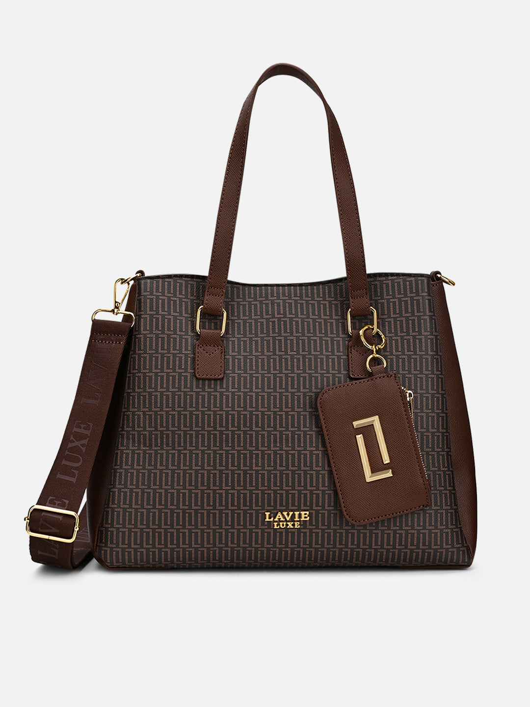 Monogram Rumi 3 Compartment Satchel Bag