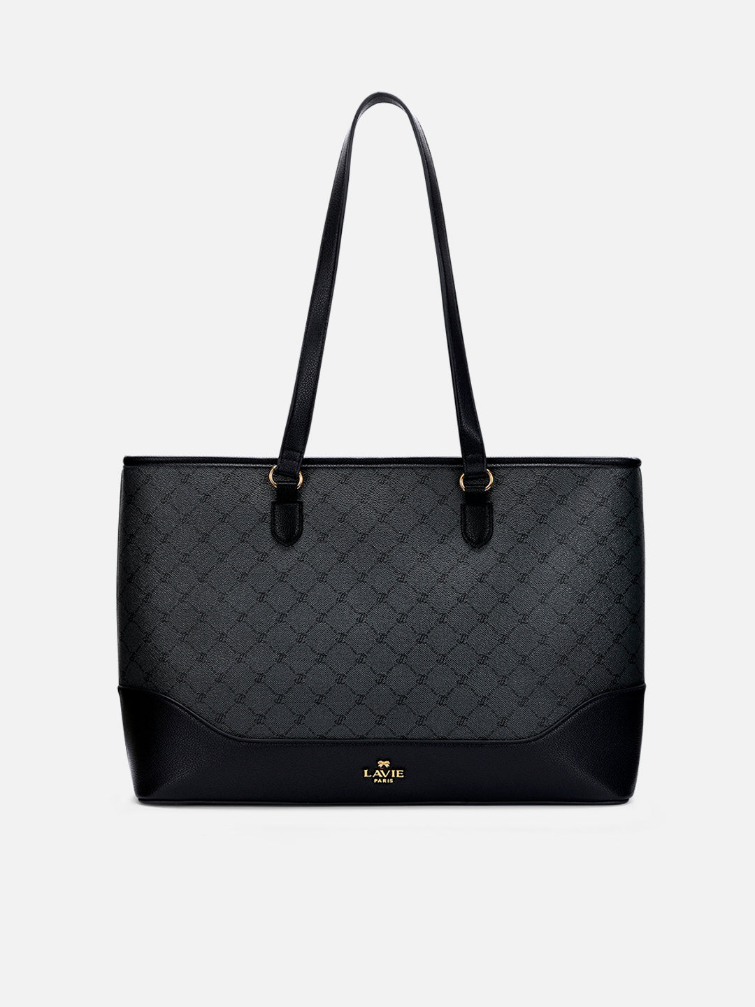 Mono Rene Laptop Large Tote Bag Charcoal