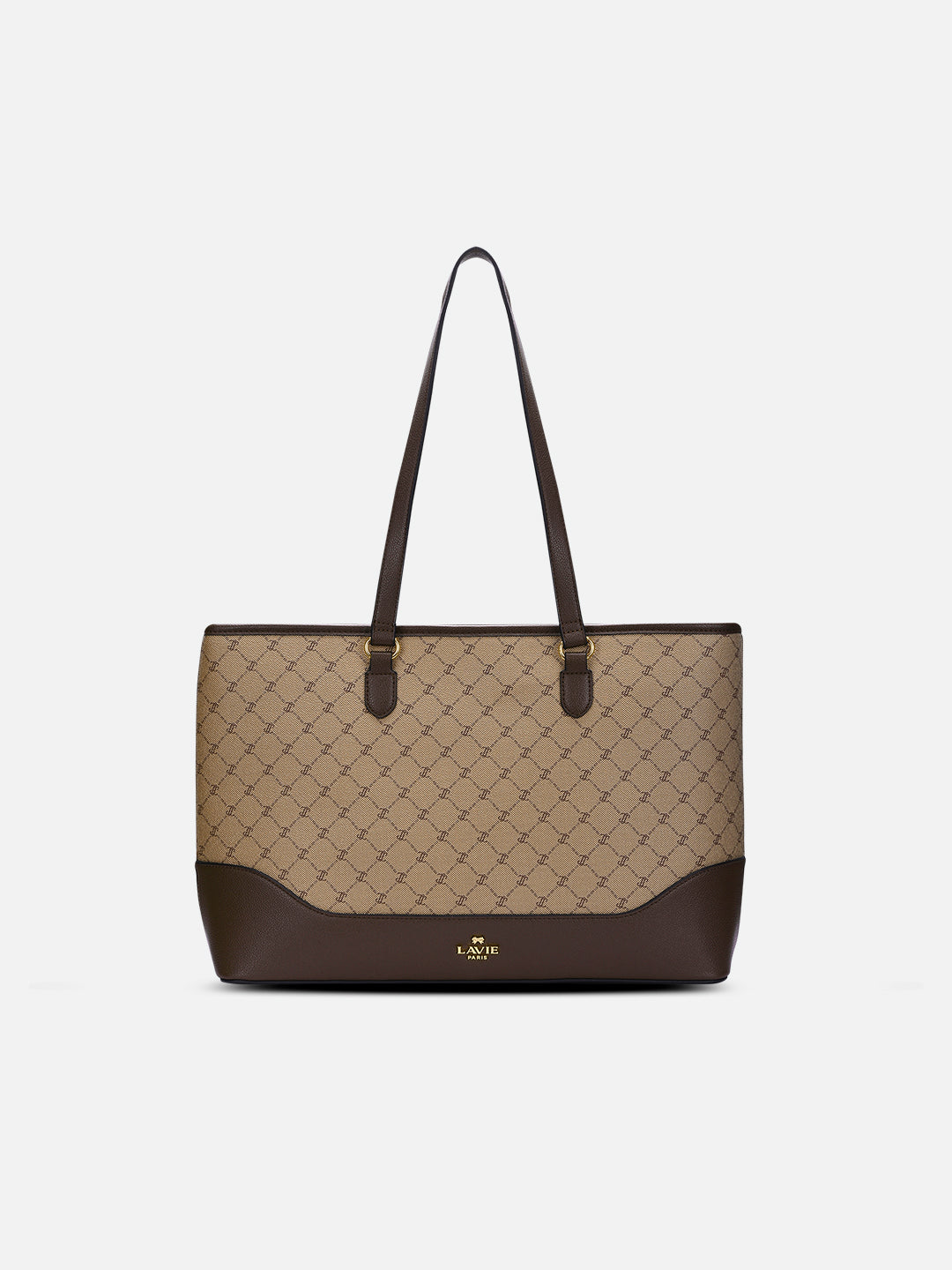 Mono Rene Laptop Large Tote Bag Latte