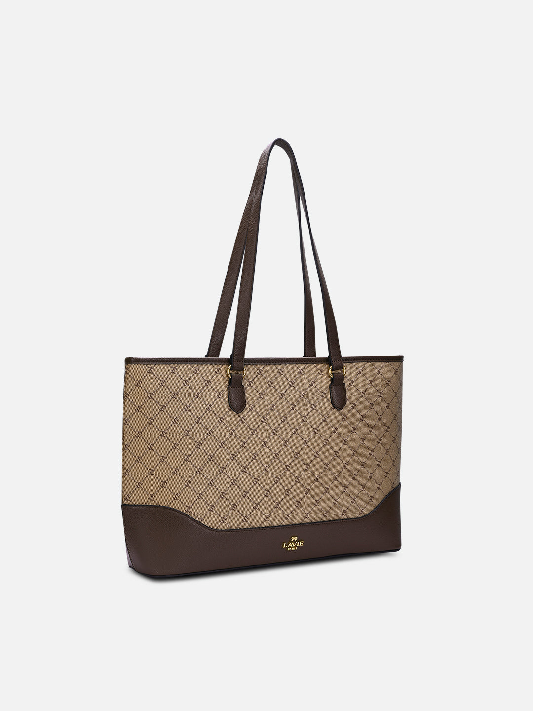 Mono Rene Laptop Large Tote Bag Latte