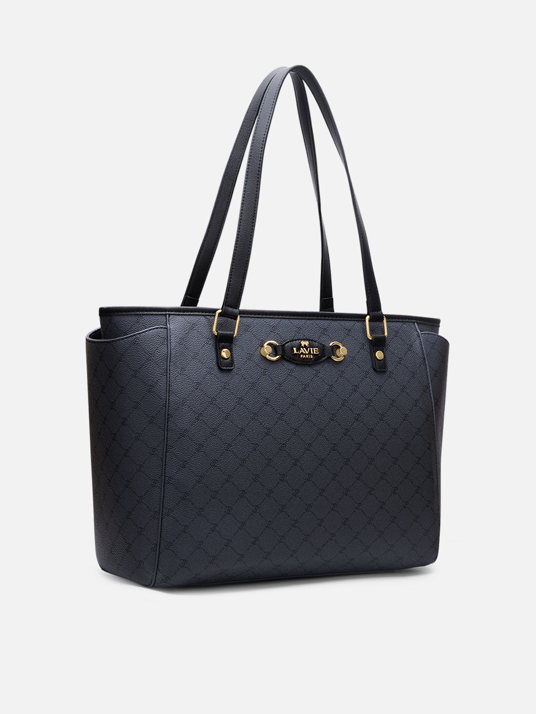 Mono Adele Laptop Large Tote Bag Charcoal