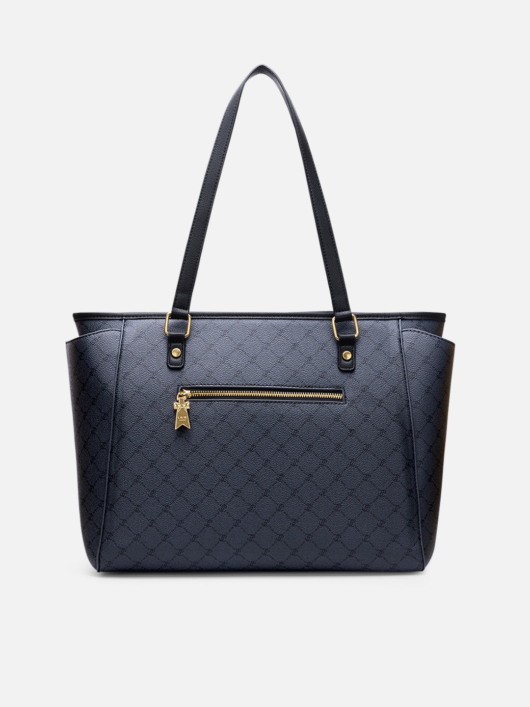 Mono Adele Laptop Large Tote Bag Charcoal