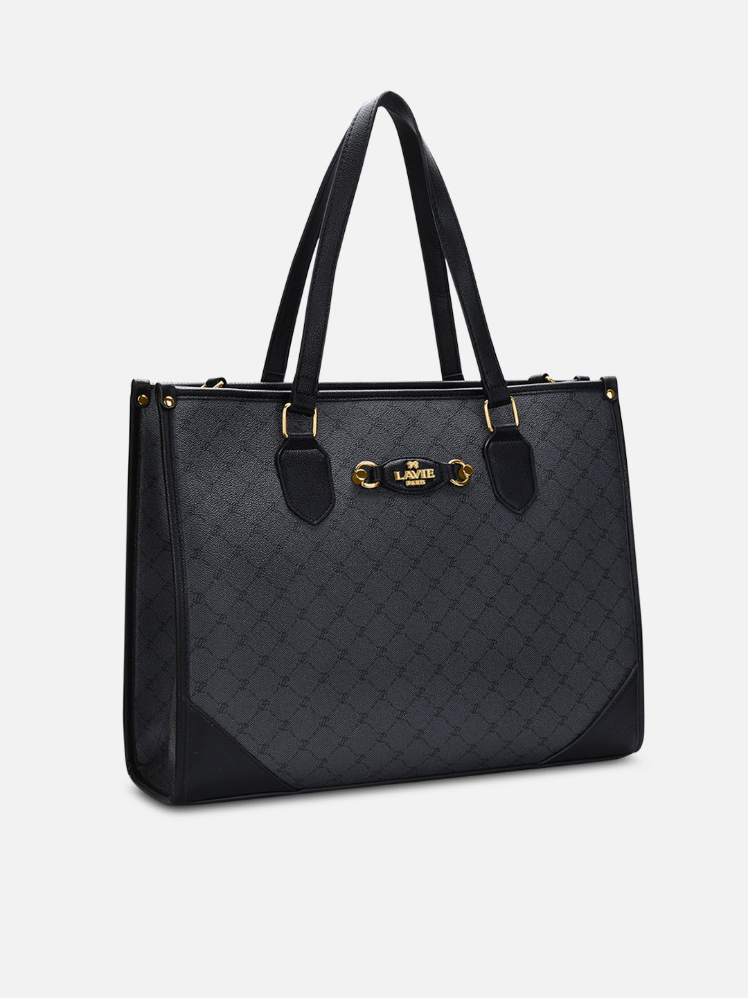 Mono Hugo Laptop Large Tote Bag Charcoal