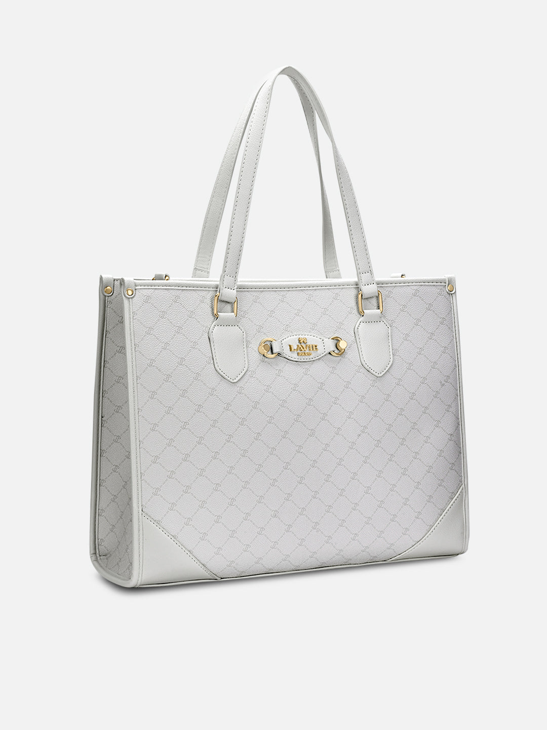 Mono Hugo Laptop Large Tote Bag Ivory