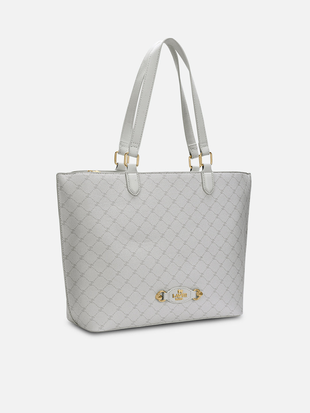 Mono Marcus Laptop Large Tote Bag Ivory