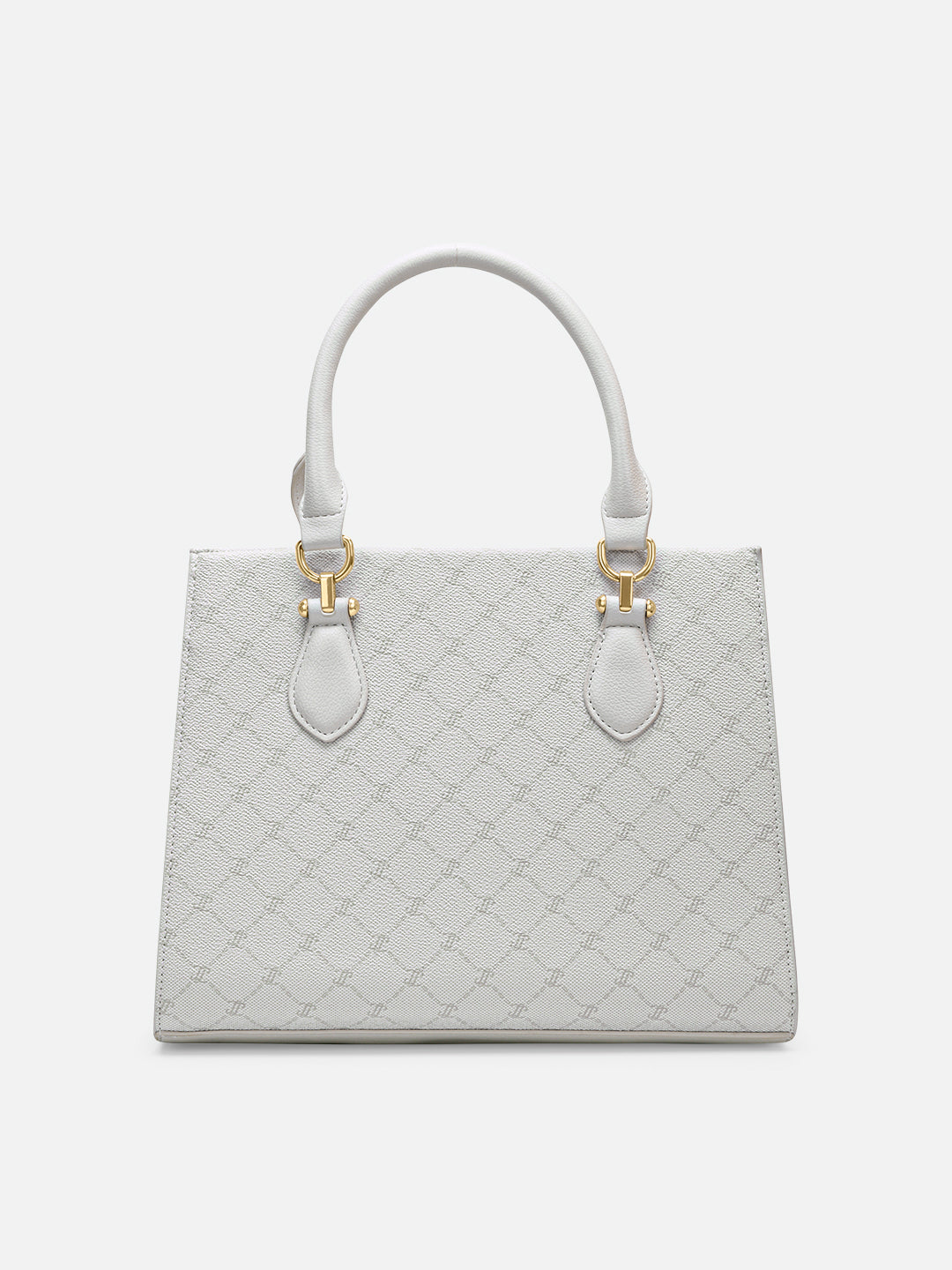 Mono Vivien 3 Compartment Medium Satchel Bag Ivory