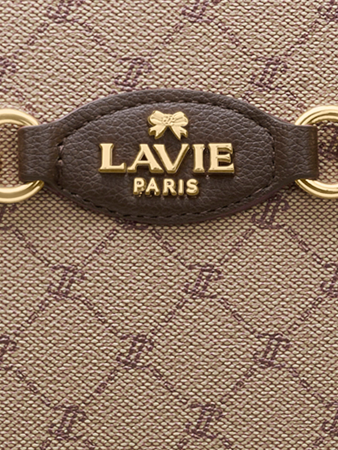 Mono Vivien 3 Compartment Large Satchel Bag Latte