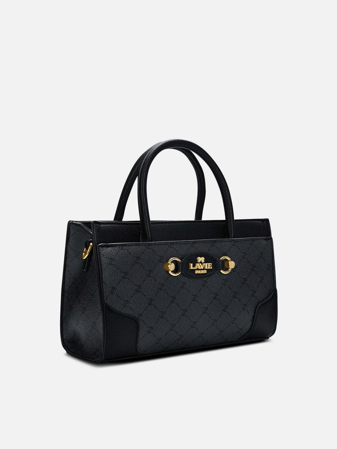 Mono Raymond Horizontal Medium Satchel Bag Charcoal