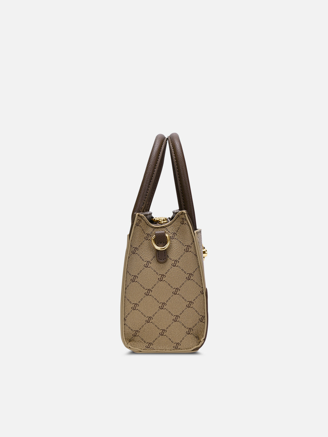 Mono Raymond Horizontal Medium Satchel Bag Latte