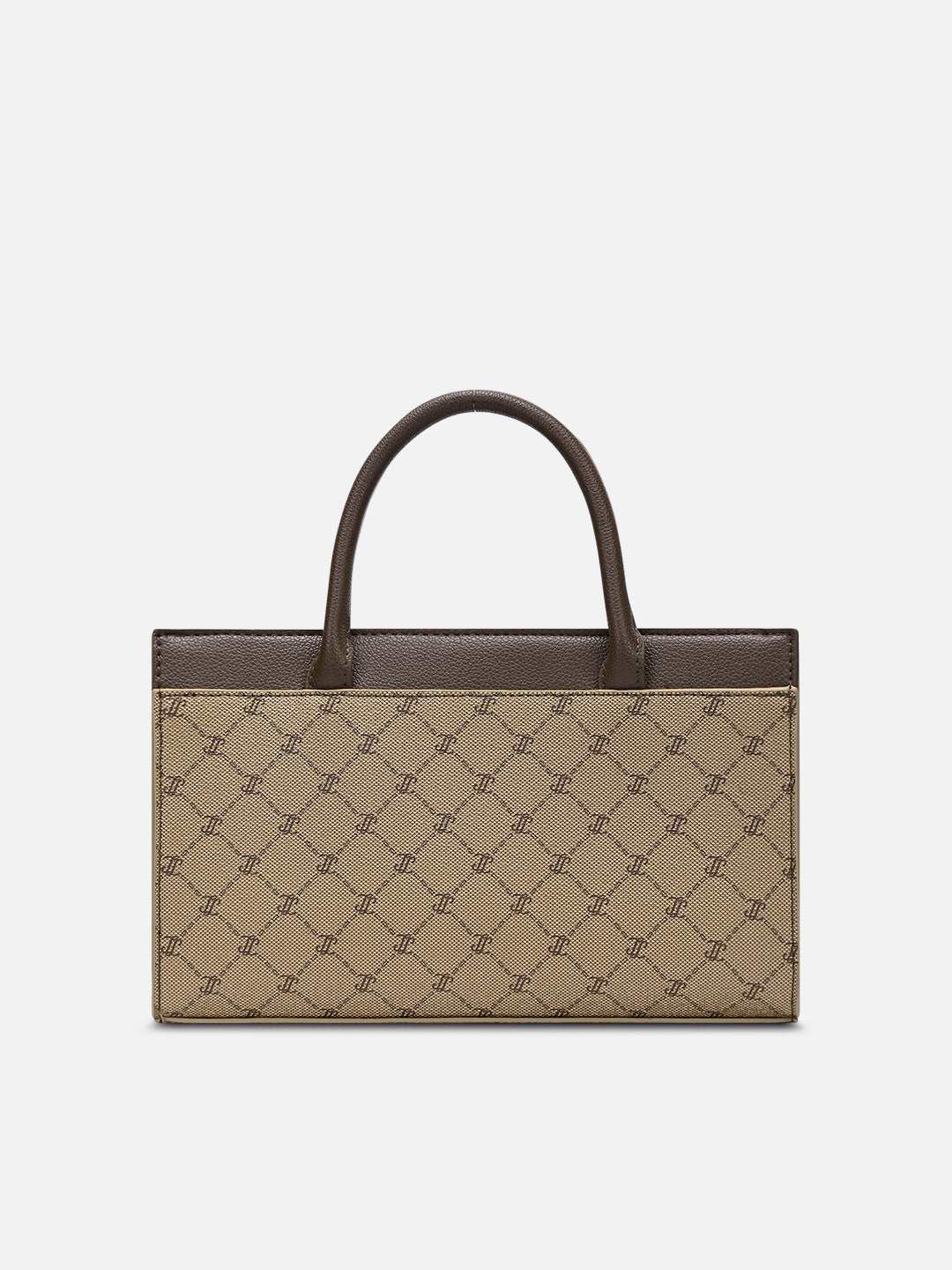 Buy Mono Raymond Horizontal Medium Latte Satchel Bag Online | Lavie