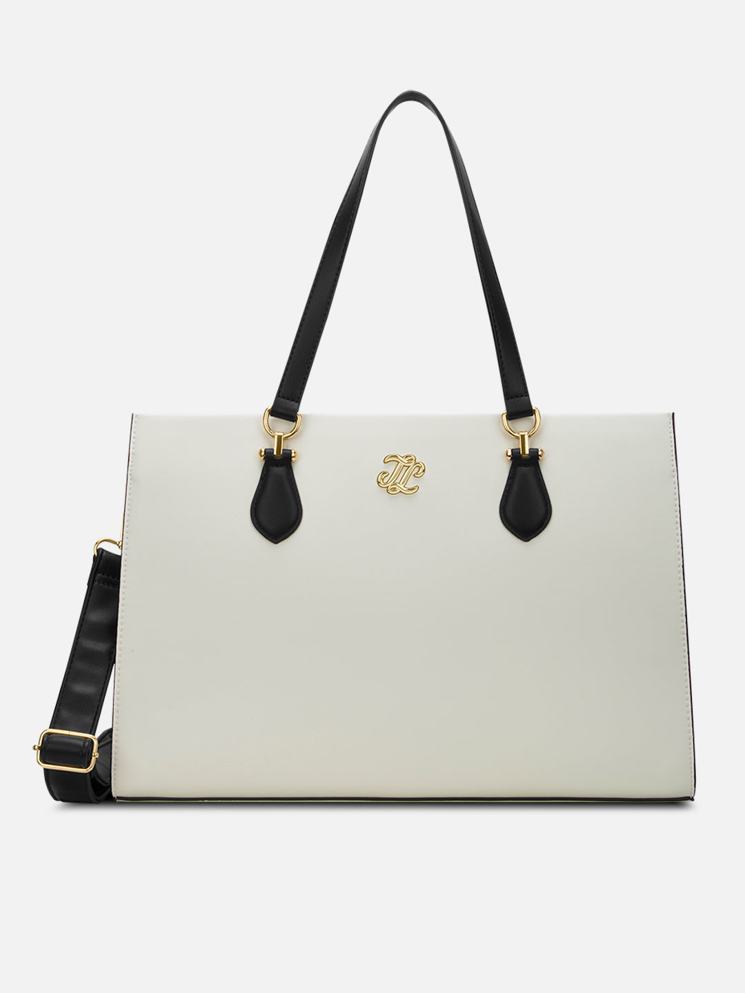 Hayes Laptop 3C Satchel Bag Ladies Handbag Off White