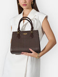 Monogram Wella 3Compartment Satchel Bag