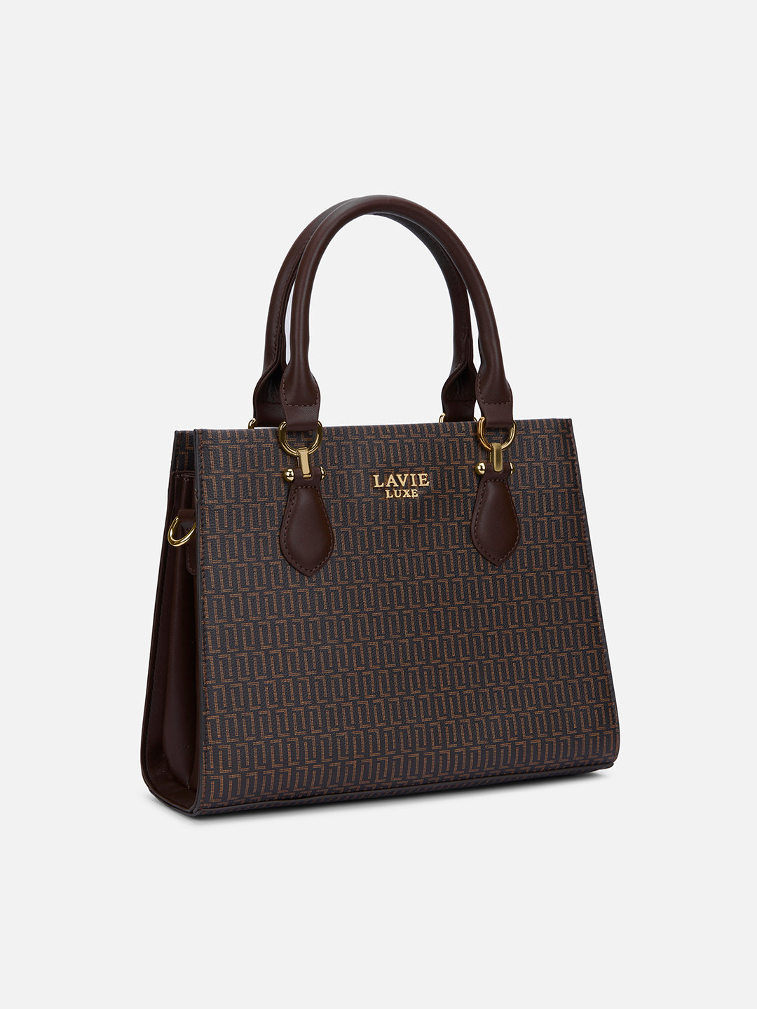 Monogram Wella 3Compartment Satchel Bag