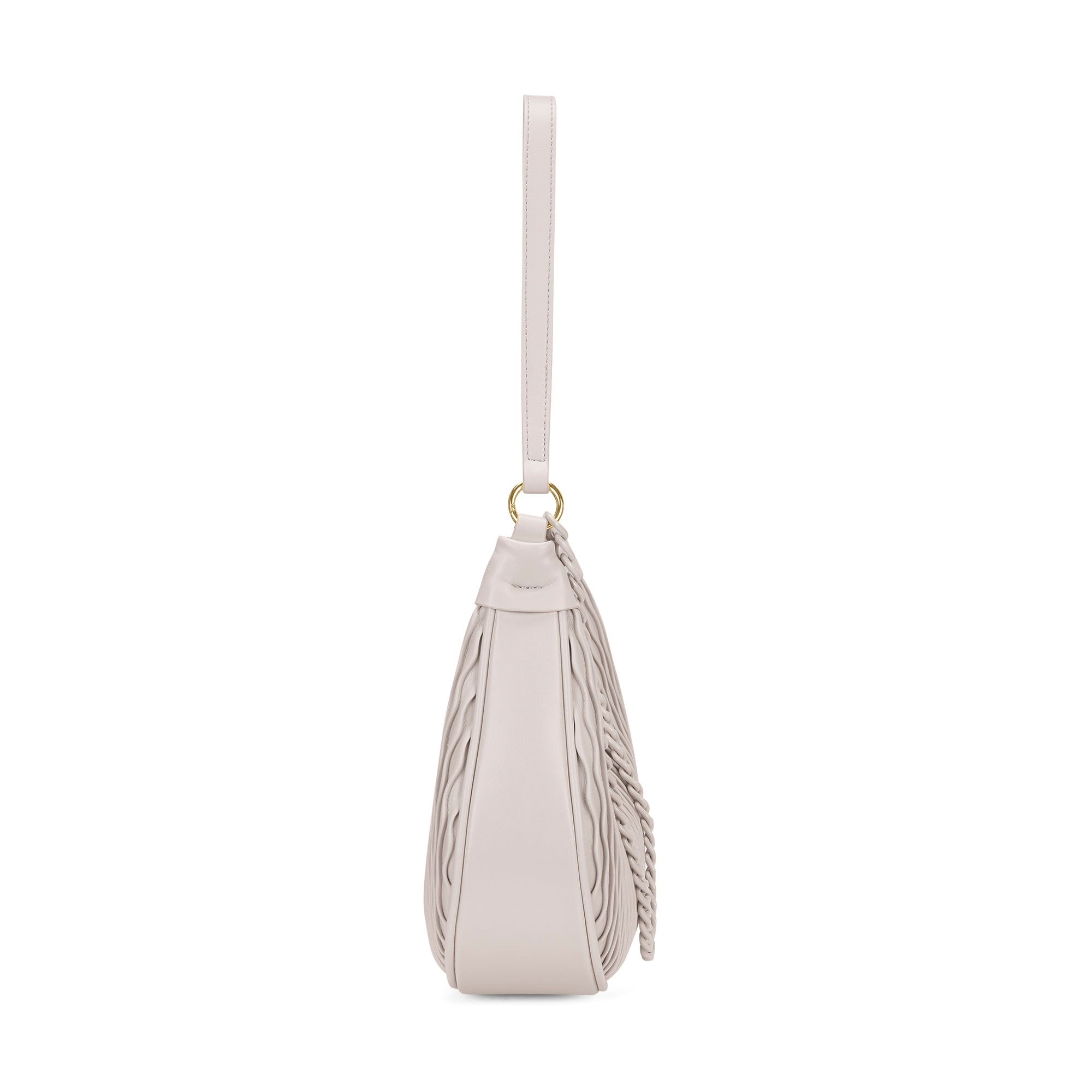 Pli Elite Cres Hobo Off White