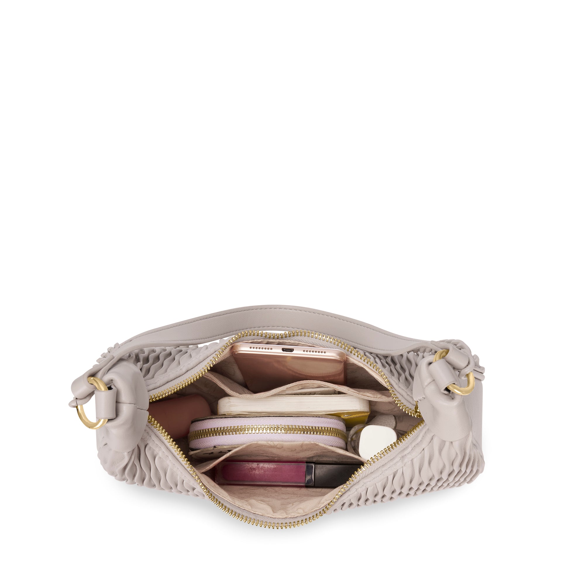 Pli Elite Cres Hobo Off White