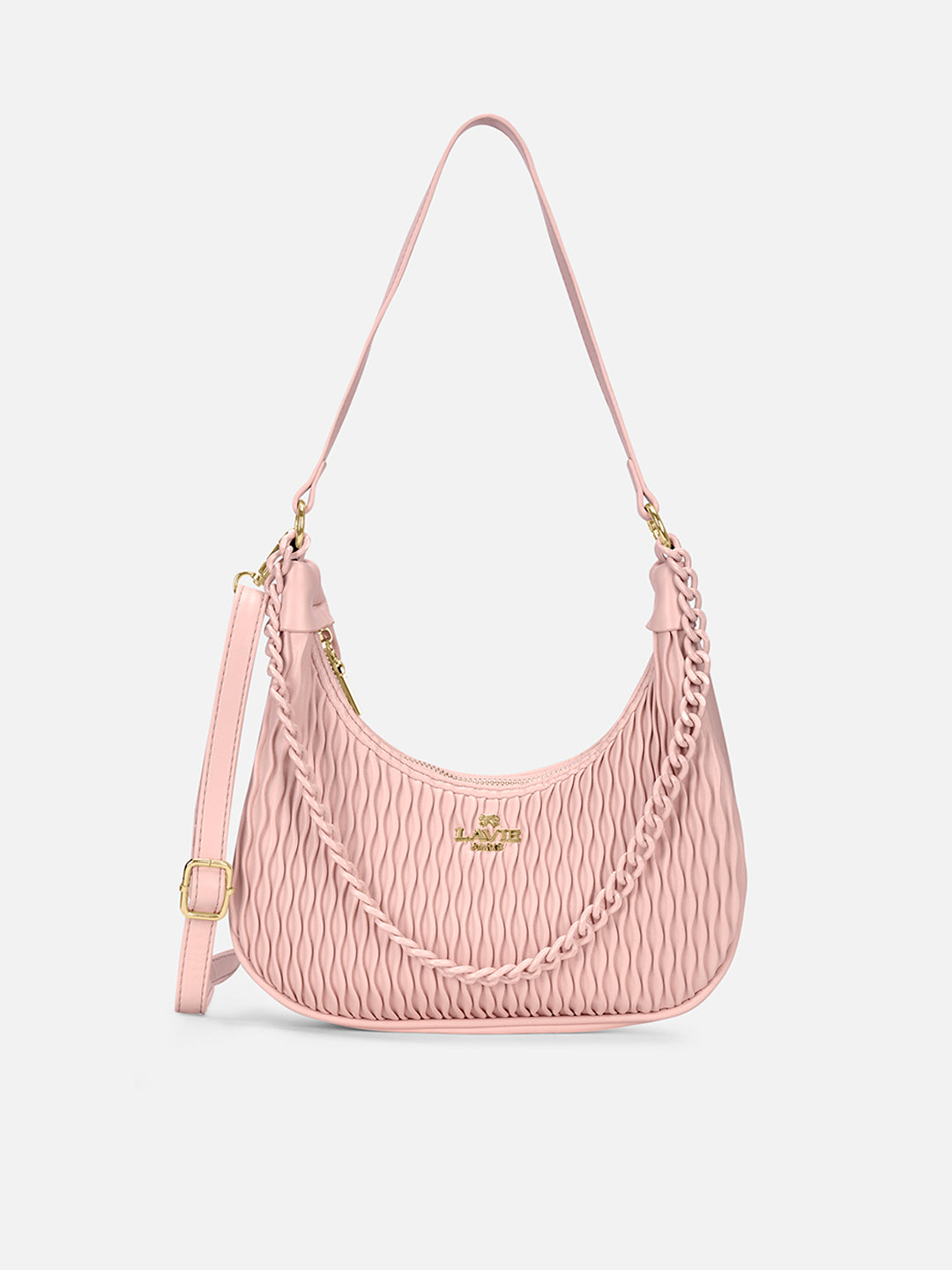 Pli Elite Cres Hobo Baby Pink