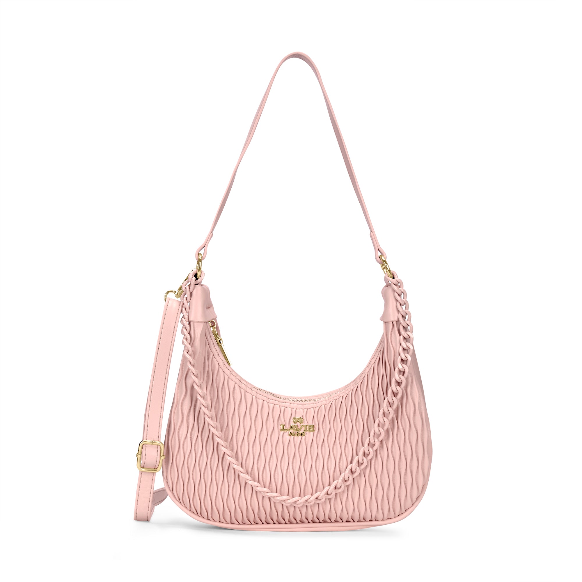 Pli Elite Cres Hobo Baby Pink