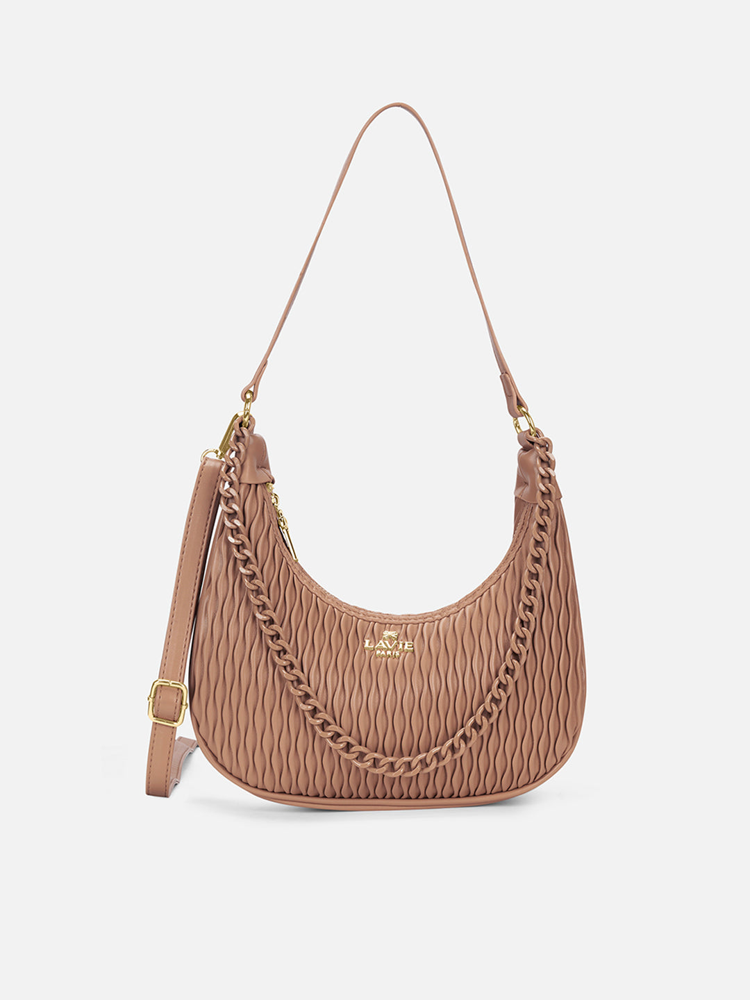 Pli Elite Cres Hobo Caramel