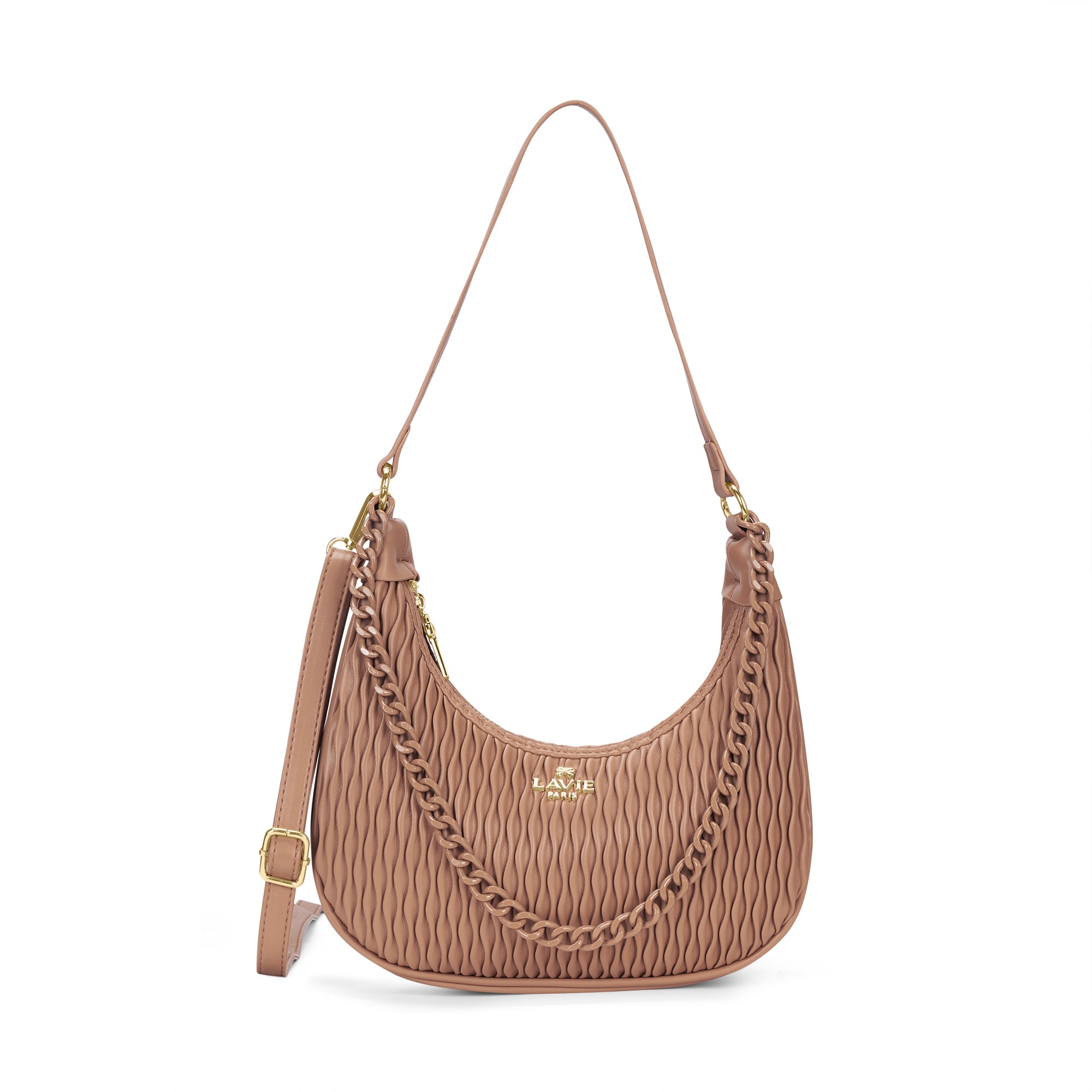 Pli Elite Cres Hobo Caramel