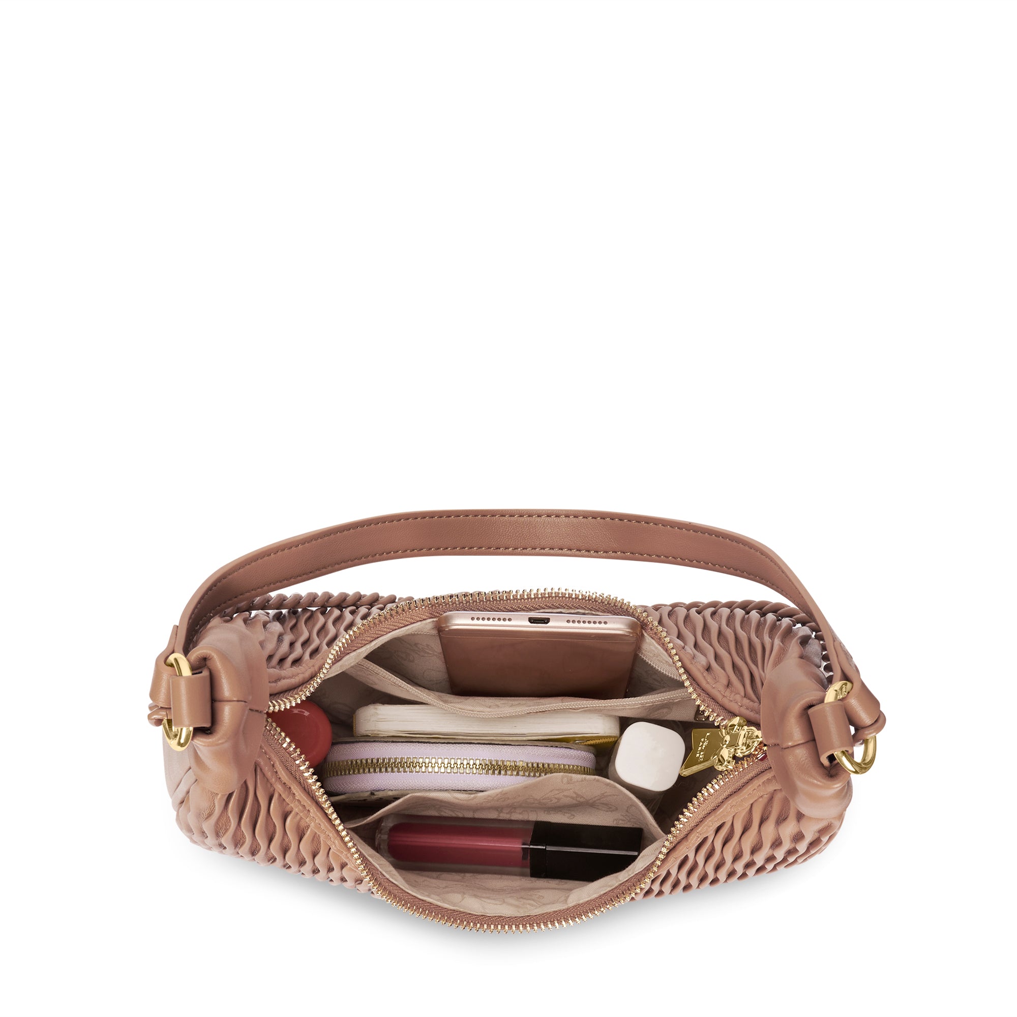 Pli Elite Cres Hobo Caramel