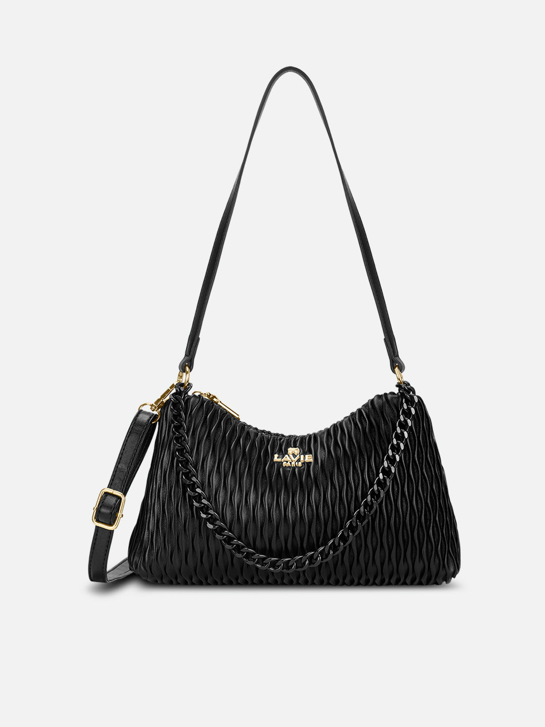 Pli Elite Small Hobo Black