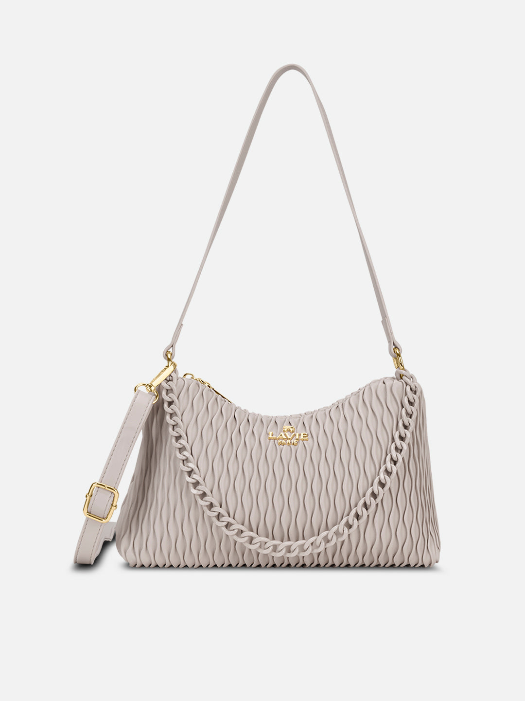 Pli Elite Small Hobo Off White