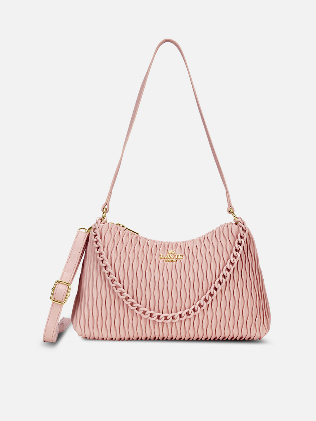 Pli Elite Small Hobo Baby Pink