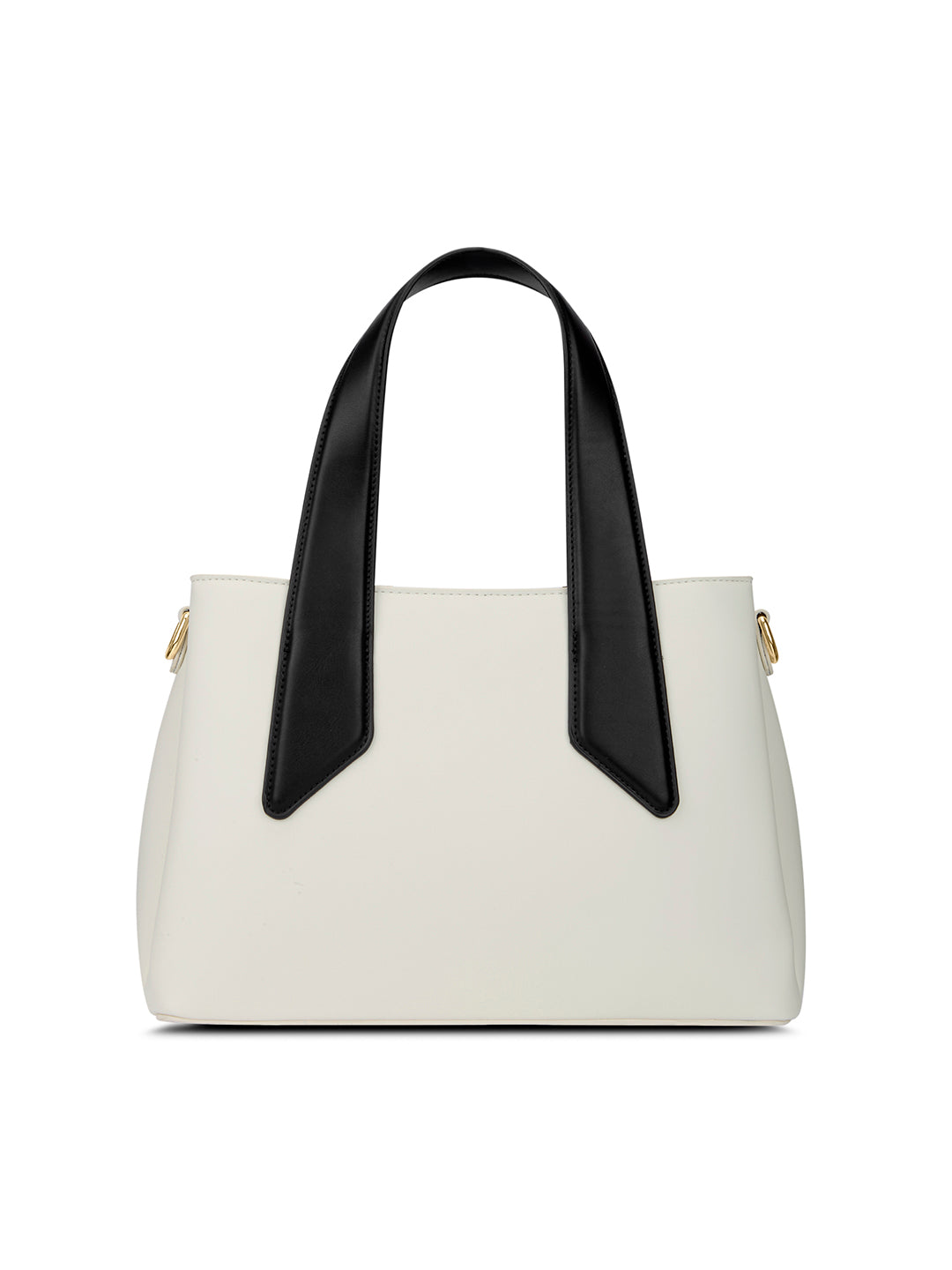 Nashville 3C Satchel Bag Off White/Black