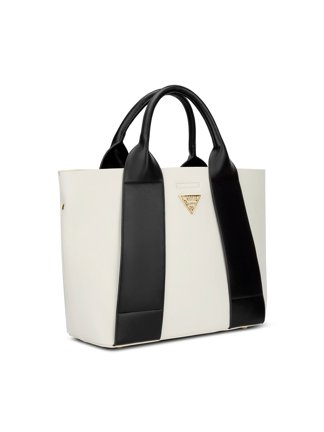 Savannah 3C Tote Bag Off White/Black