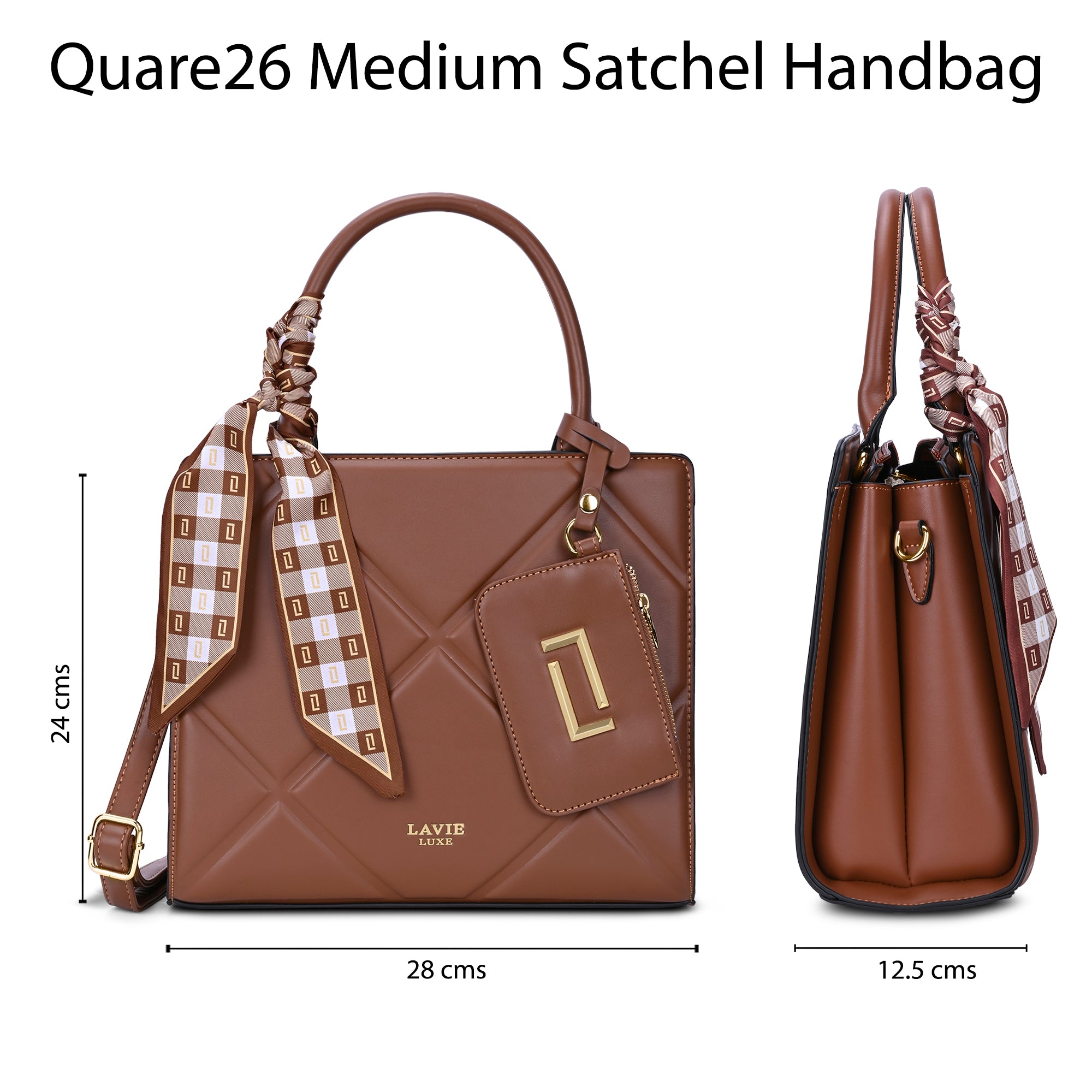 Quare26 Medium Satchel Bag