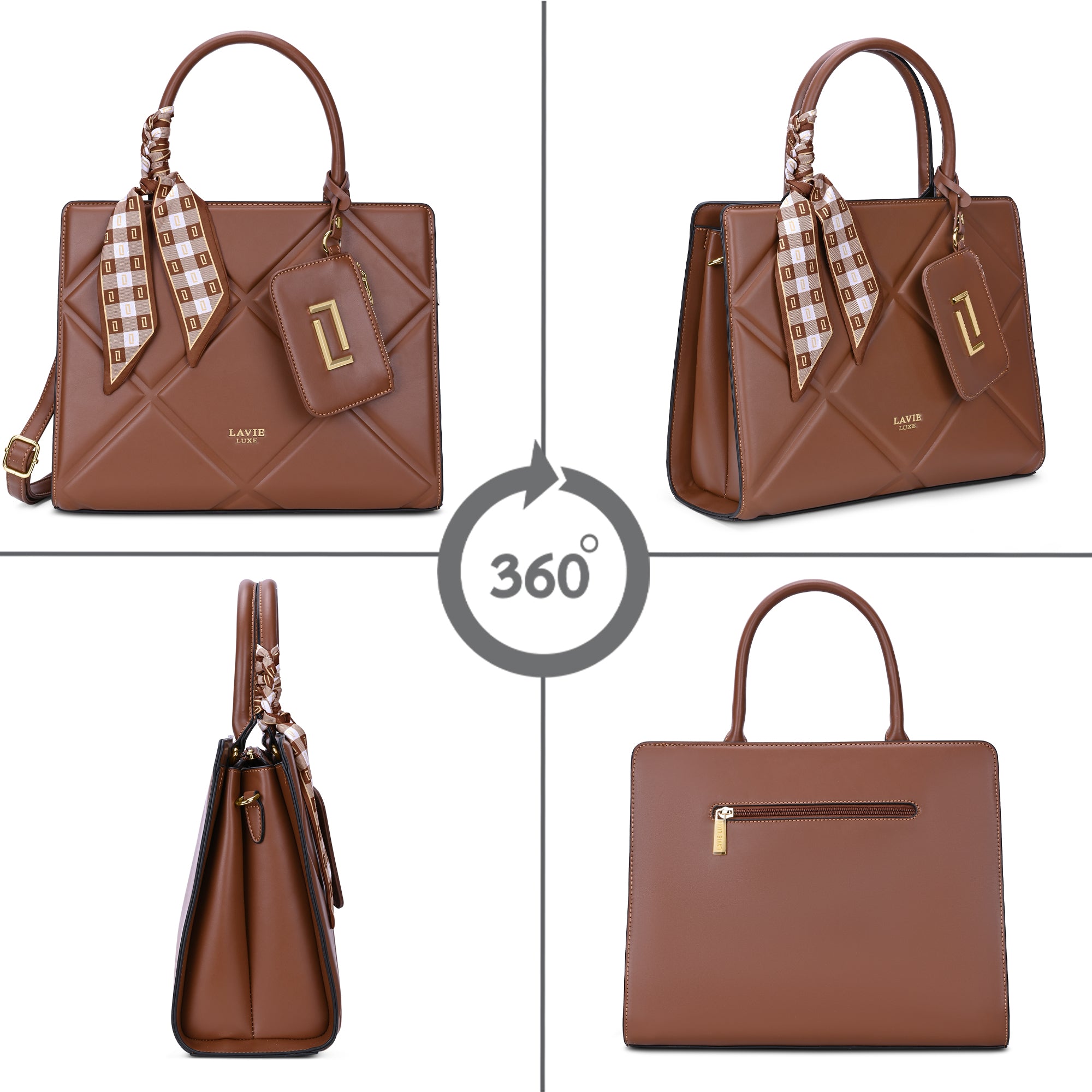 Quare26 Large Satchel Bag