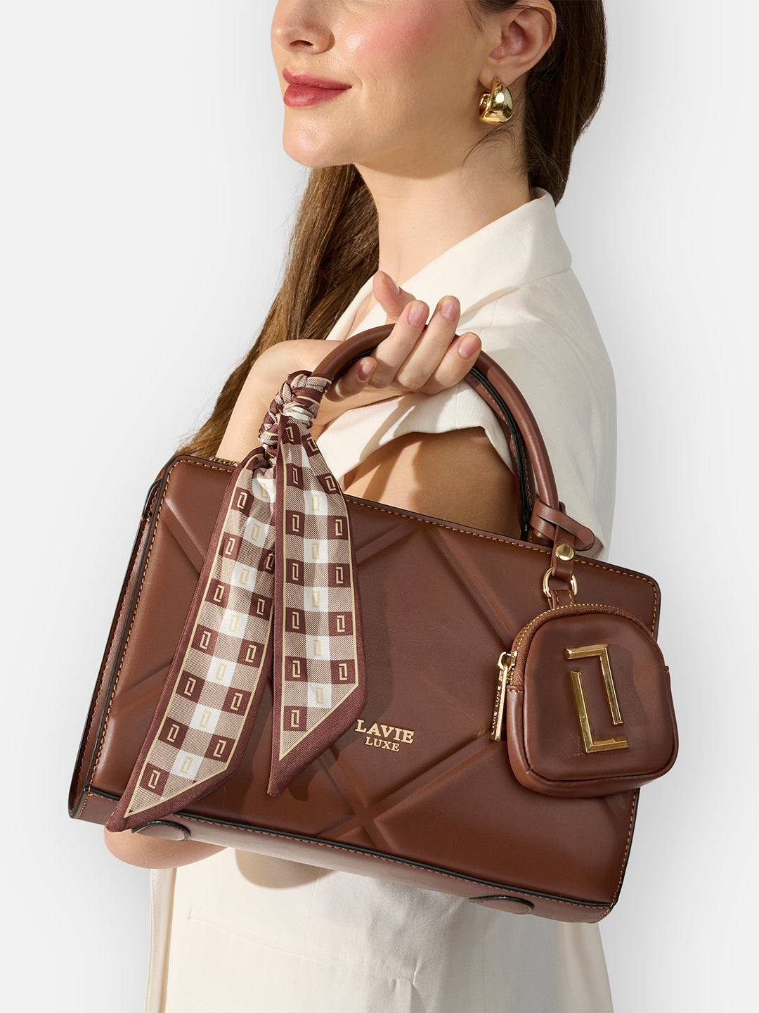 Quaro26 Horizontal Small Satchel Bag