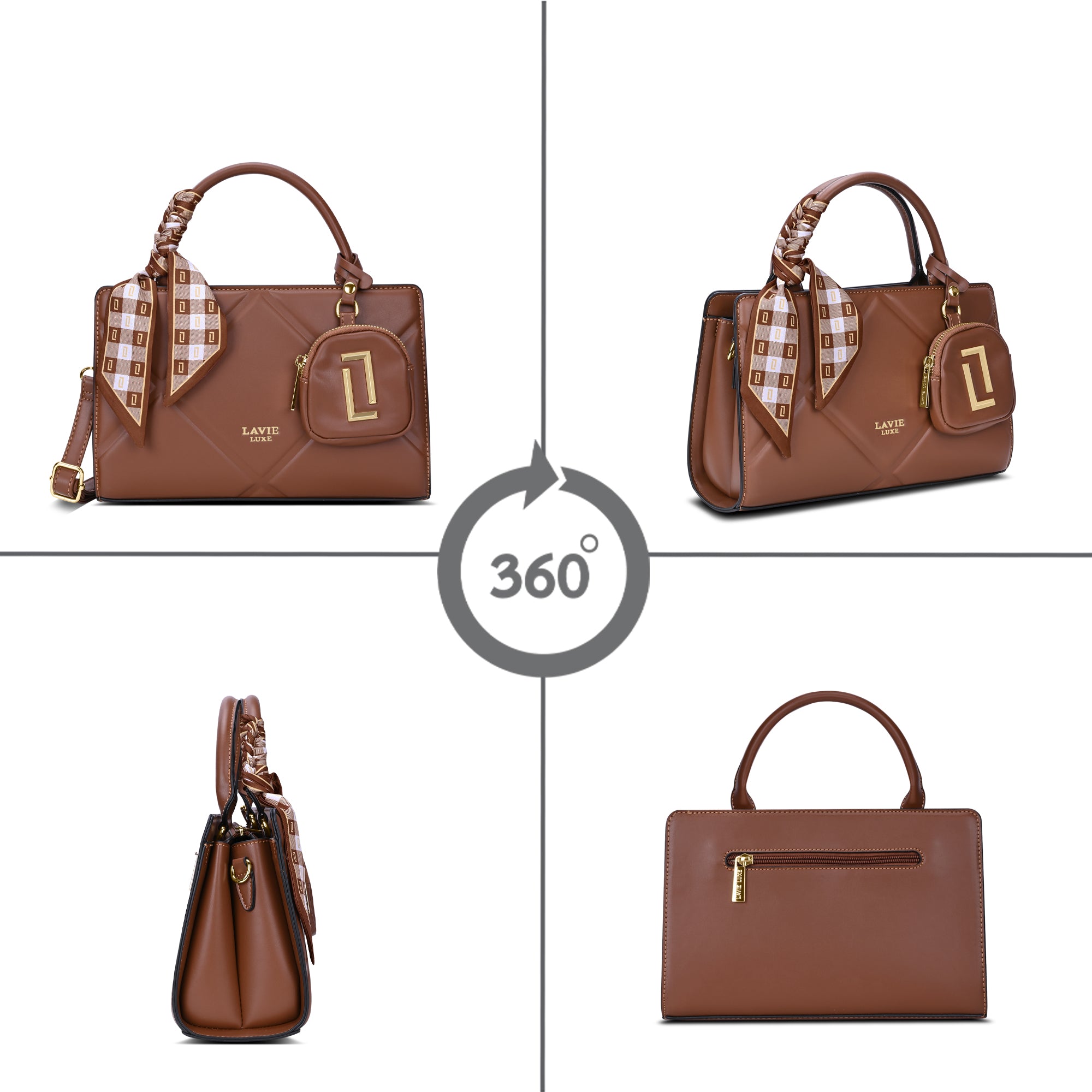 Quaro26 Horizontal Small Satchel Bag