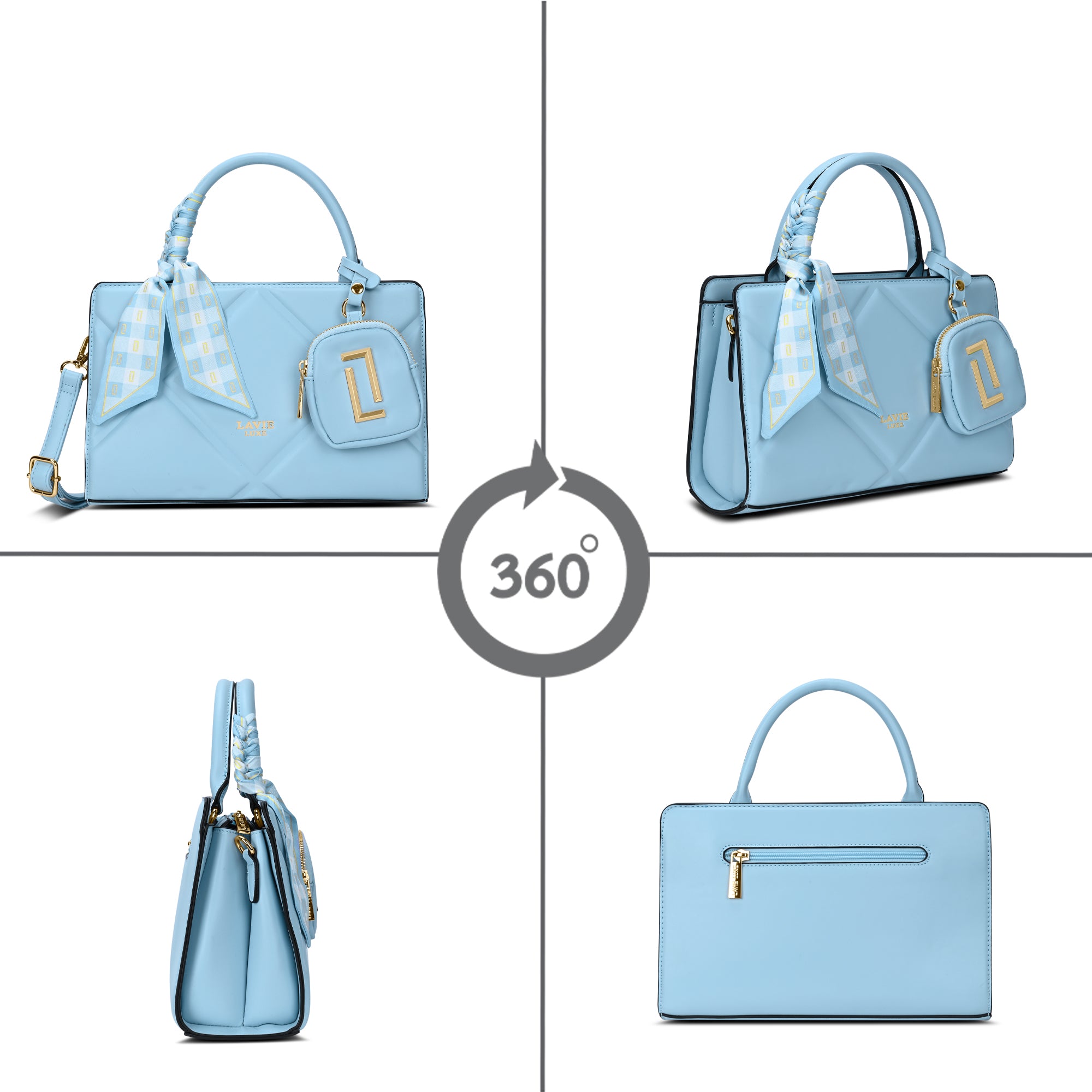 Quaro26 Horizontal Small Satchel Bag
