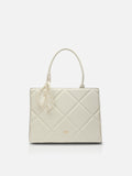 Quare Extra Large Off White Satchel Bag