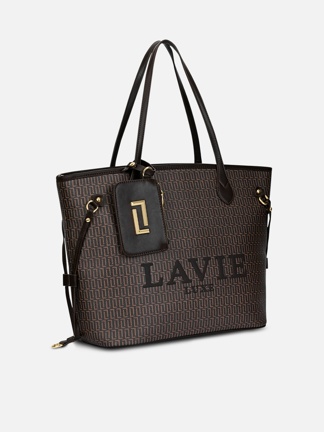 Lavie Luxe Monogram Elise Large Tote Bag