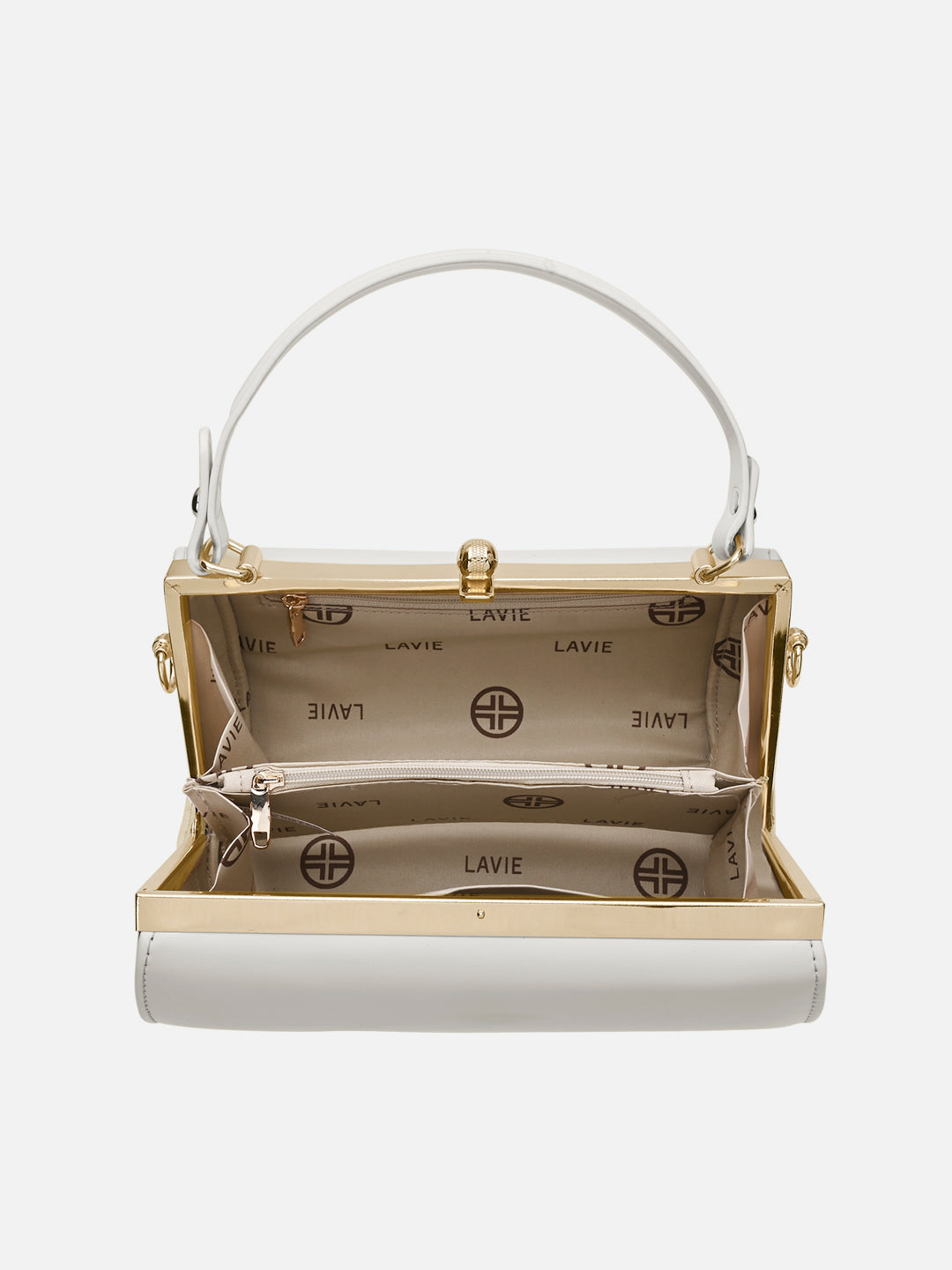 Marie Small Frame Bag Off White